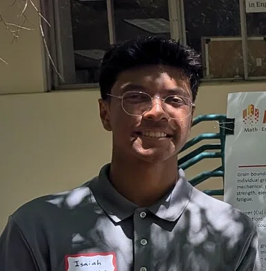 Isaiah Clemons, Undergraduate Researcher / MESA Summer Undergraduate Research Academy Intern